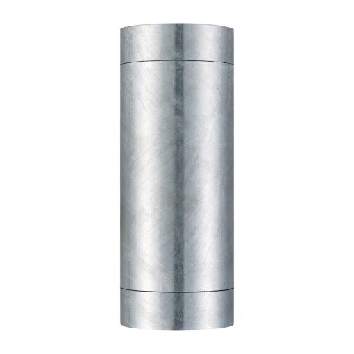 Nordlux Tin Maxi Double Outdoor Wall Light Galvanised (JE856)