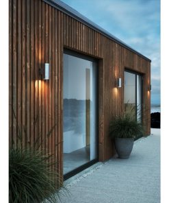 Nordlux Tin Maxi Double Outdoor Wall Light Galvanised (JE856)