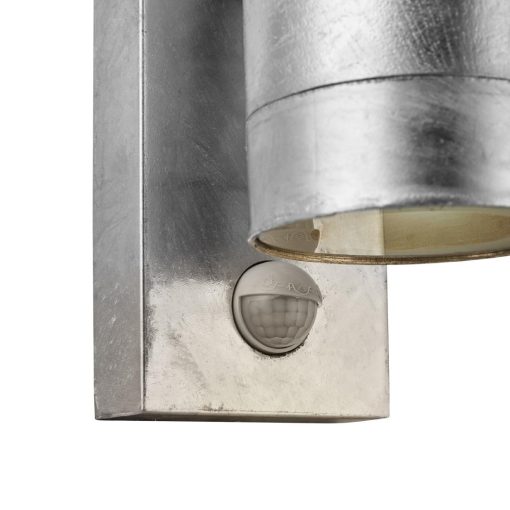 Nordlux Tin Maxi Double Sensor Outdoor Wall Light Galvanised (JE859)