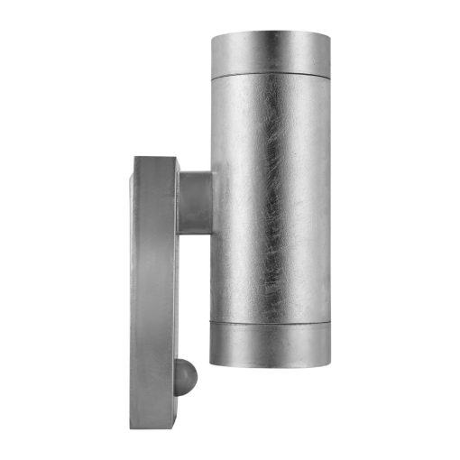 Nordlux Tin Maxi Double Sensor Outdoor Wall Light Galvanised (JE859)