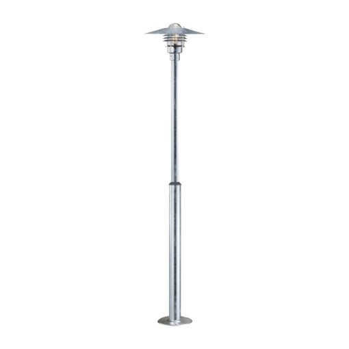 Nordlux Vejers 2M Outdoor Garden Light Galvanised (JE862)