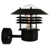 Nordlux Vejers Up Outdoor Wall Light Black (JE863)