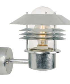 Nordlux Vejers Up Outdoor Wall Light Galvanised (JE864)
