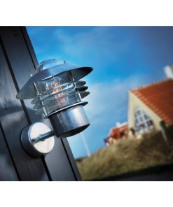 Nordlux Vejers Up Outdoor Wall Light Galvanised (JE864)
