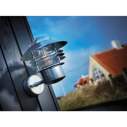 Nordlux Vejers Up Outdoor Wall Light Galvanised (JE864)