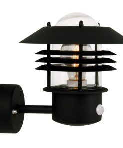 Nordlux Vejers Sensor Outdoor Wall Light Black (JE865)