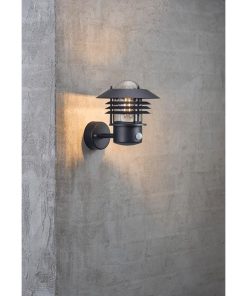 Nordlux Vejers Sensor Outdoor Wall Light Black (JE865)