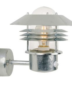 Nordlux Vejers Sensor Outdoor Wall Light Galvanised (JE866)