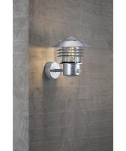Nordlux Vejers Sensor Outdoor Wall Light Galvanised (JE866)