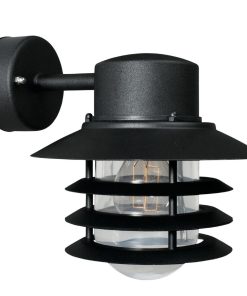 Nordlux Vejers Down Outdoor Wall Light Black (JE867)