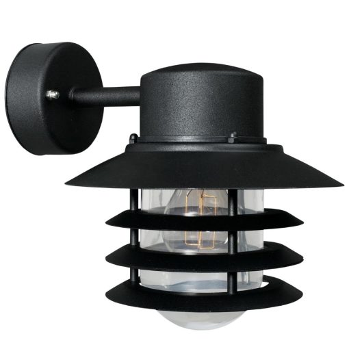 Nordlux Vejers Down Outdoor Wall Light Black (JE867)