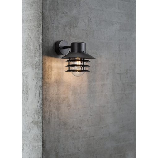 Nordlux Vejers Down Outdoor Wall Light Black (JE867)