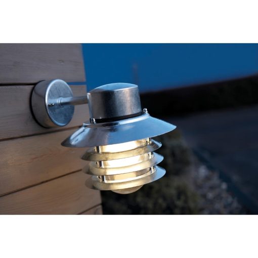Nordlux Vejers Down Outdoor Wall Light Galvanised (JE868)