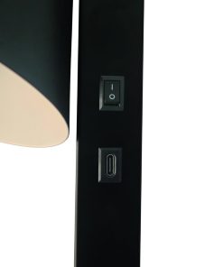 Nordlux Wilmer Indoor Wall Light Black (JE869)