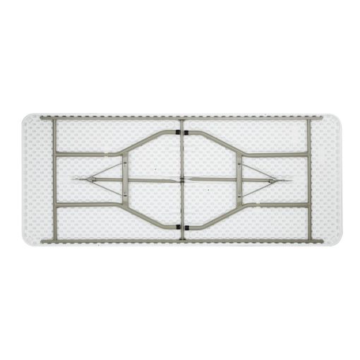 Bolero Rectangular Folding Table 6ft White (UU579)