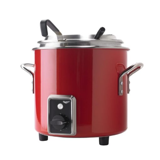 Vollrath Heat and Hold Retro Soup Kettle Red 7217455 (FU775)