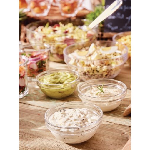 Luminarc Empilable Mixing-Salad Bowls 100mm 36 Pack (HR788)