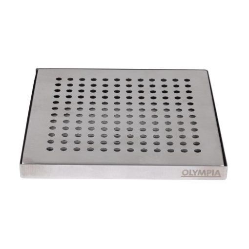 Olympia Stainless Steel Drip Tray 150x150mm (JB126)