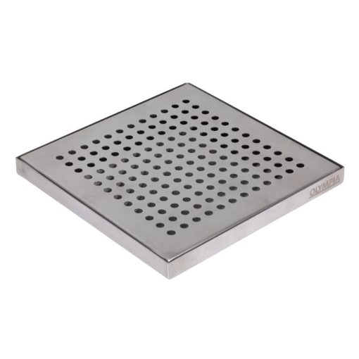 Olympia Stainless Steel Drip Tray 150x150mm (JB126)
