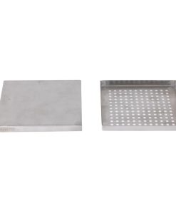 Olympia Stainless Steel Drip Tray 150x150mm (JB126)