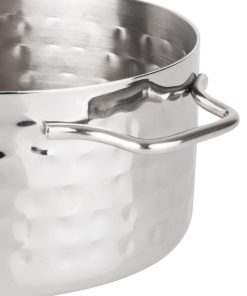 Olympia Table Presentation Mini Casserole Dish Hammered 460ml (JB192)