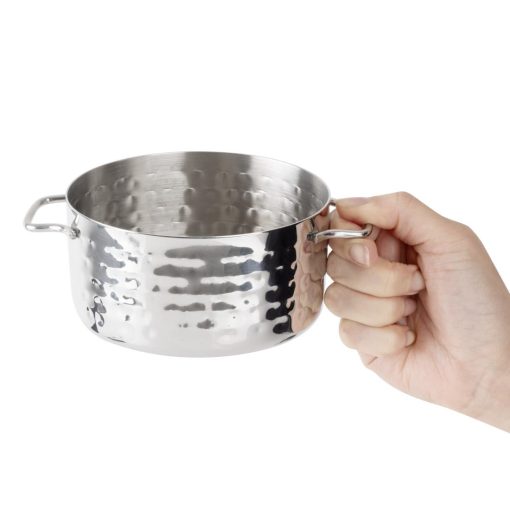 Olympia Table Presentation Mini Casserole Dish Hammered 675ml (JB193)