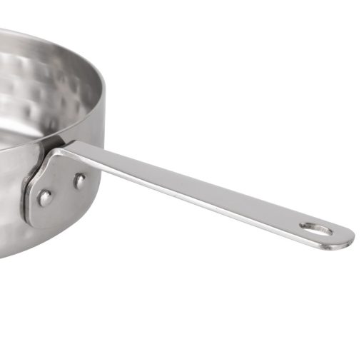 Olympia Table Presentation Mini Saucepan Hammered 125mm (JB194)