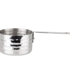 Olympia Table Presentation Mini Saucepan Hammered 70mm (JB195)