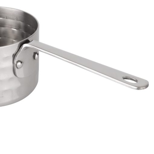 Olympia Table Presentation Mini Saucepan Hammered 70mm (JB195)