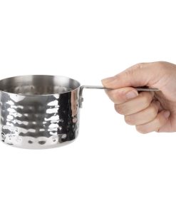 Olympia Table Presentation Mini Saucepan Hammered 90mm (JB196)
