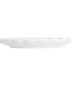 Olympia Bloom Scalloped Plates White 175mm 6 Pack (JB393)