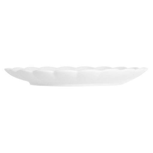 Olympia Bloom Scalloped Plates White 175mm 6 Pack (JB393)