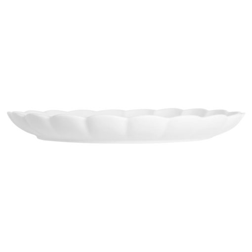 Olympia Bloom Scalloped Plates White 226mm 6 Pack (JB394)