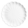 Olympia Bloom Scalloped Plates White 276mm 4 Pack (JB395)