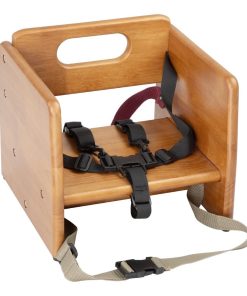 Bolero Booster Seat Natural Wood (JB529)