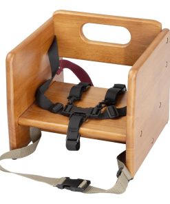 Bolero Booster Seat Natural Wood (JB529)