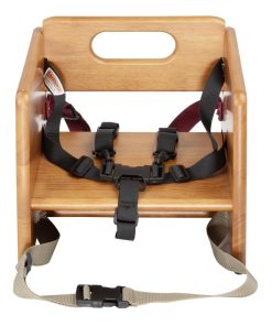 Bolero Booster Seat Natural Wood (JB529)
