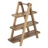 Olympia Acacia Wood 3-Tier Serving Trays with Display Stand (JB989)