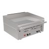 Mirror Z2 Two Zone Heavy Duty Gas Chromed Griddle (JE078)