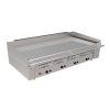 Mirror Z3 Three Zone Heavy Duty Gas Chromed Griddle (JE079)
