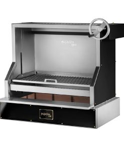 Pujadas Countertop Open Grill with V-Shaped Bars and Refractory Base (JE926)