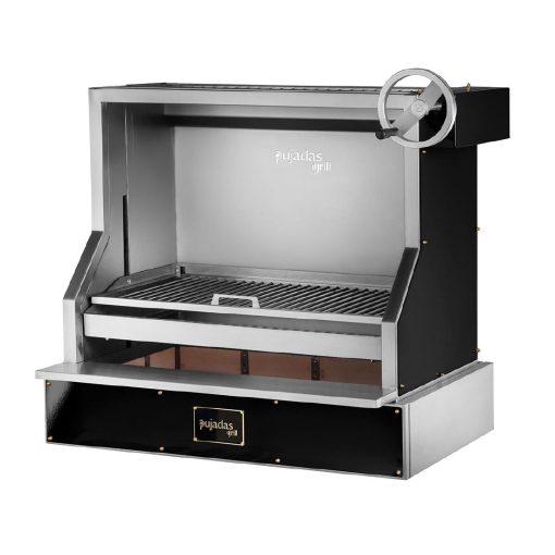 Pujadas Countertop Open Grill with V-Shaped Bars and Refractory Base (JE926)