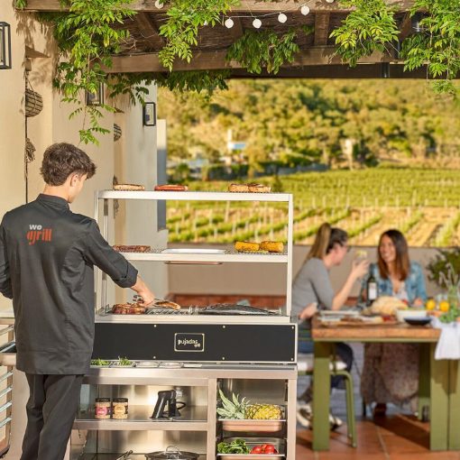 Pujadas Robata Grill with Mobile Cabinet (JE928)