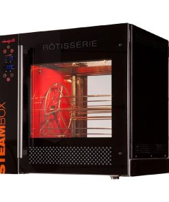 Doregrill Steambox Electric Rotisserie with Self-Cleaning Basket (JE938)