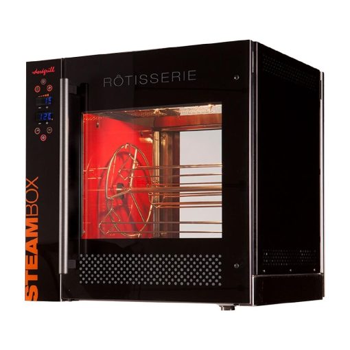 Doregrill Steambox Electric Rotisserie with Self-Cleaning Basket (JE938)