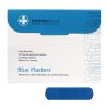 Dependaplast Blue Food Area Plasters 7-5x2-5cm Pack 100 (JF013)