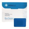 Dependaplast Blue Food Area Plasters 75x50mm Pack 50 (JF014)