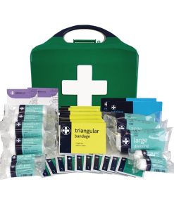 HSE 20 Person First Aid Kit with Medium Aura3 Box Green (JF033)