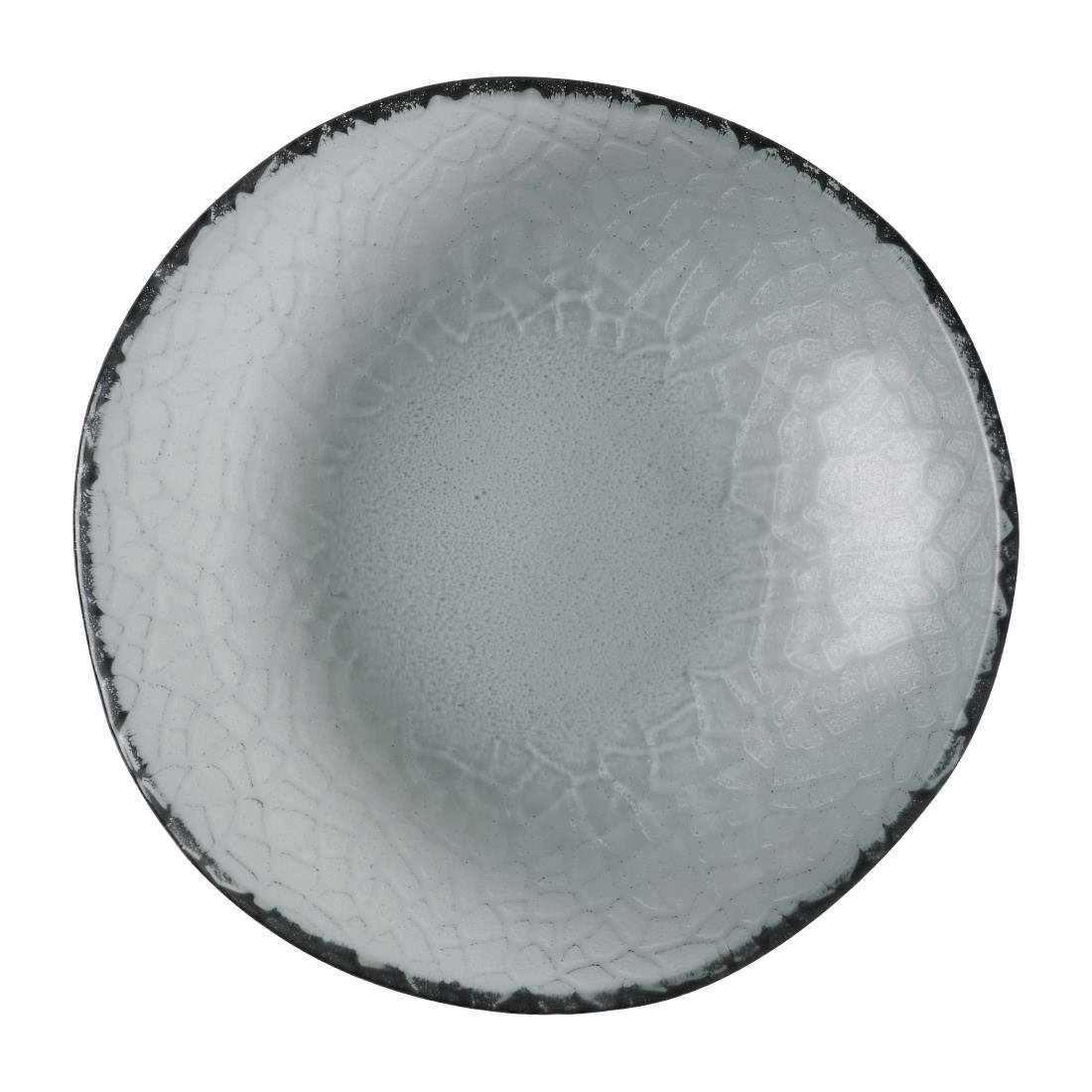 Churchill Viana Organic Glass Bowls Dusk 210mm 6 Pack (JF626)