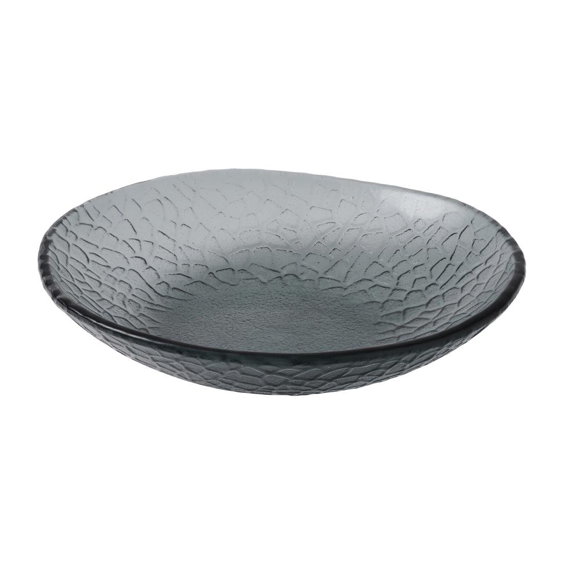 Churchill Viana Organic Glass Bowls Dusk 210mm 6 Pack (JF626)